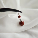 Red Drop Hair Stick