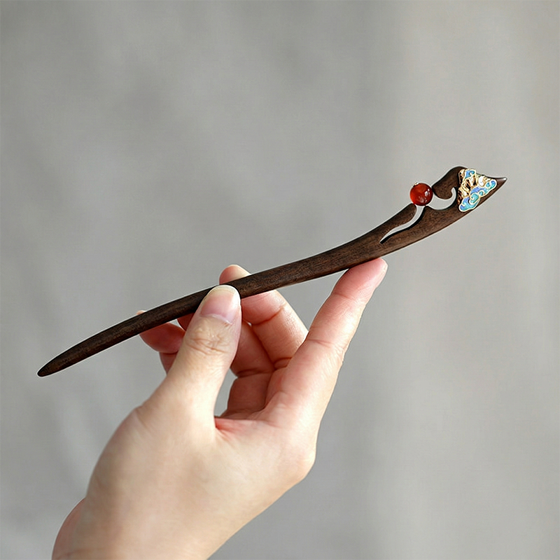 Mountain Veil Hair Stick