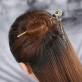 Jade Dew Tassel Hair Stick