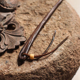 Ebony Tether Hair Stick