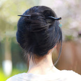 Water Jade Drop Hair Stick