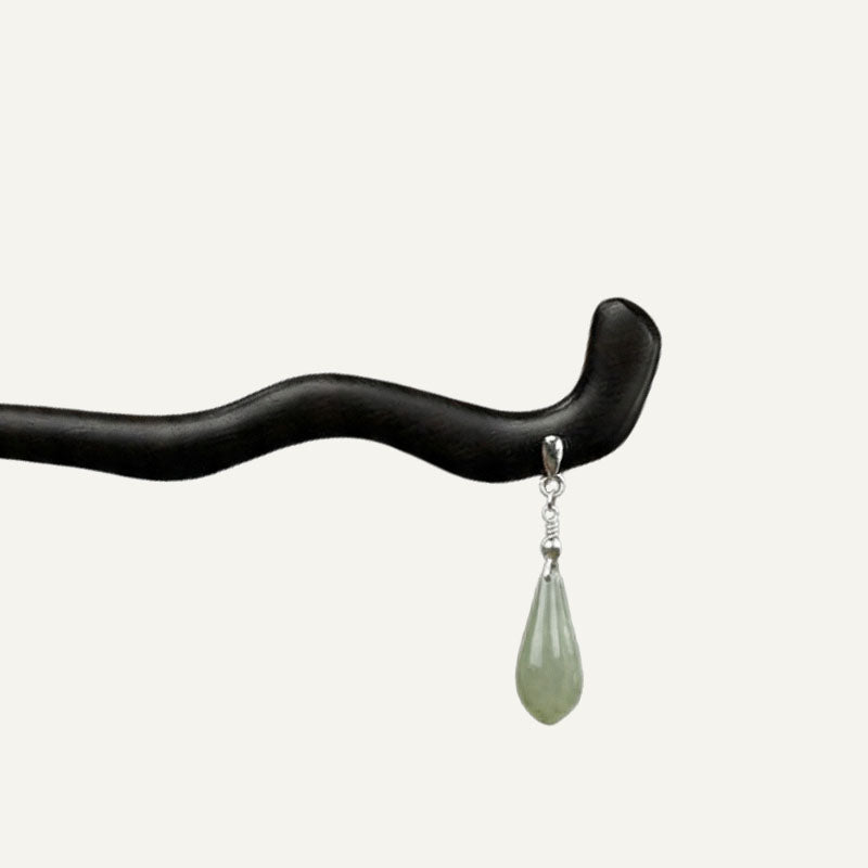 Jade Spine Hair Stick