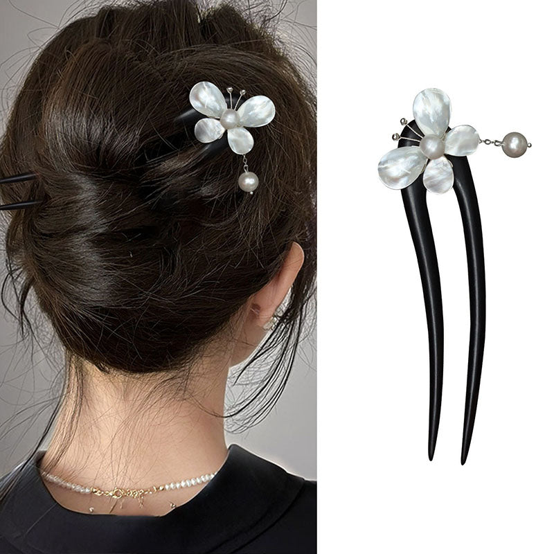 Butterfly Nacre Pearl Hair Stick