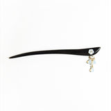 Floral Chain Drop Hair Stick