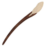 Carved Feather Hair Stick