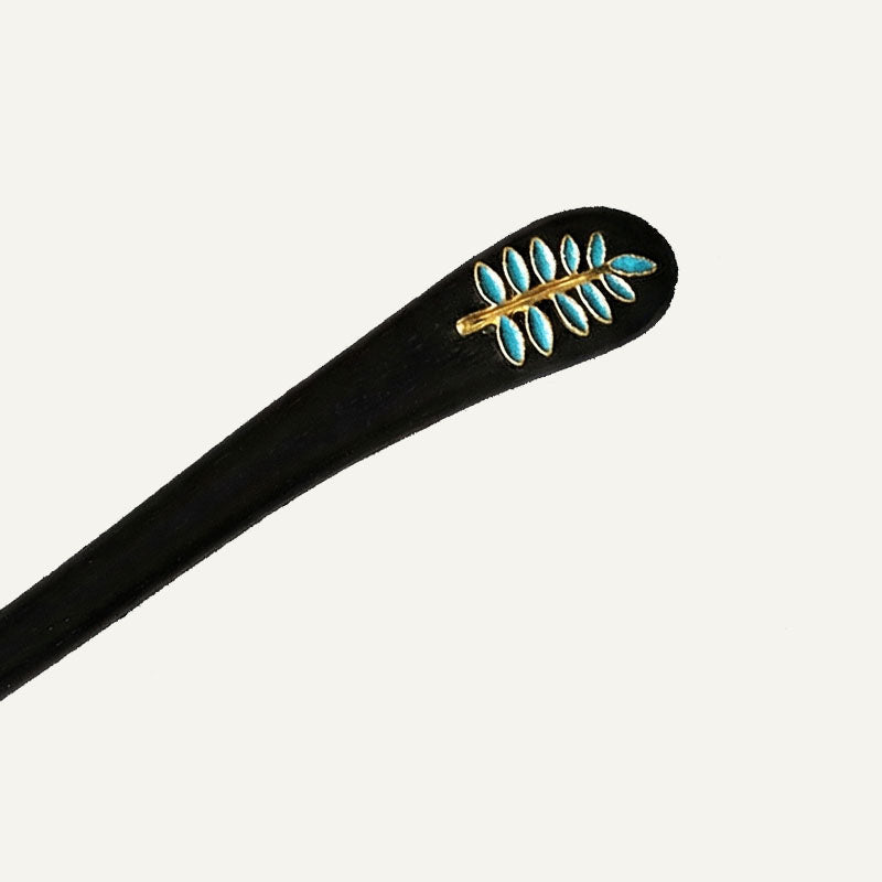 Gilded Leaf Hair Stick