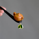 Teapot Serenity Hair Stick