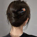 Autumn Maple Hair Stick