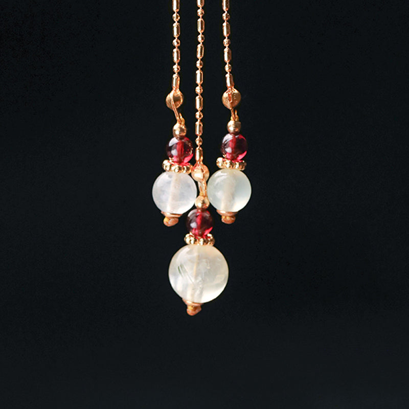 Shell Petal Drop Hair Stick