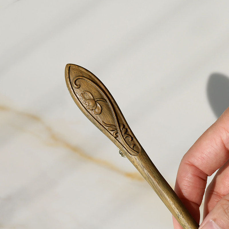 Leaf Vein Hair Stick