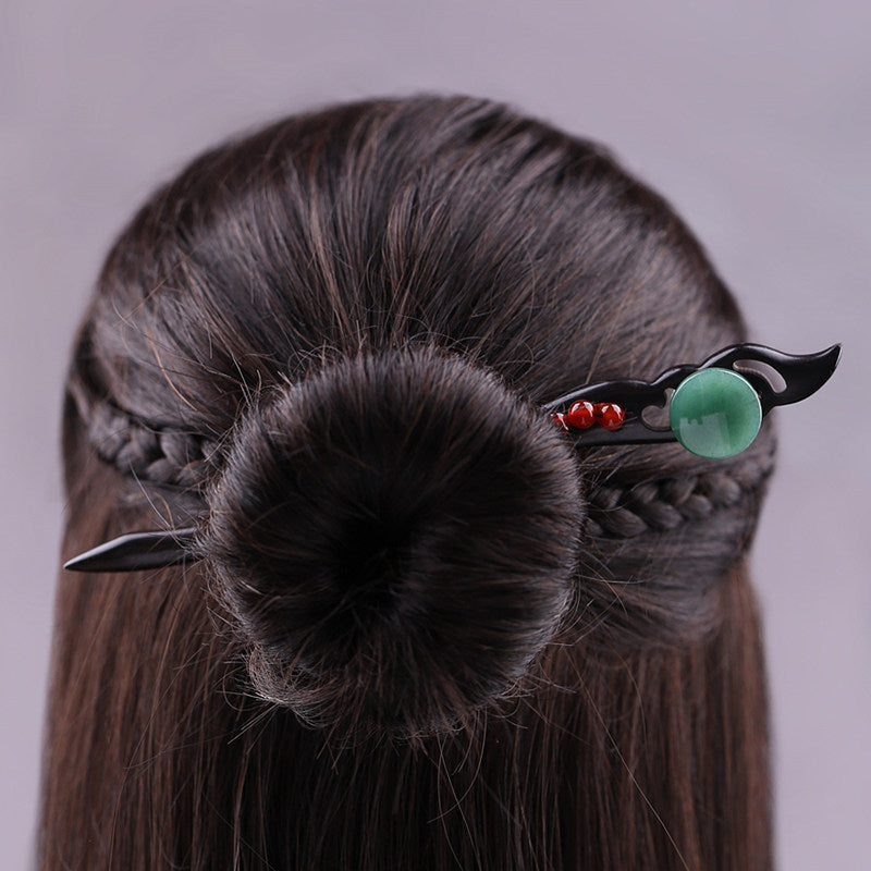 Jade Axis Hair Stick
