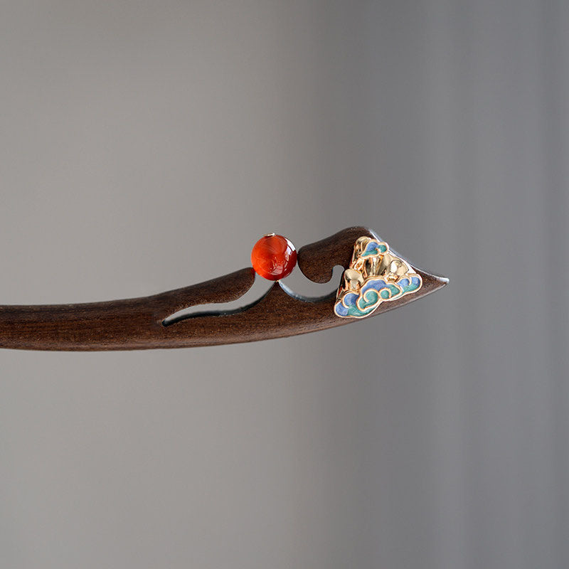 Mountain Veil Hair Stick