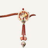 Phoenix Bloom Tassel Hair Stick