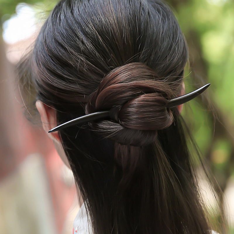Ebony Arc Hair Stick