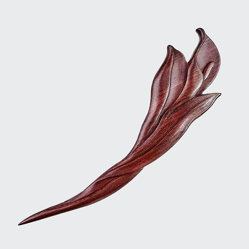 Redwood Leaf Hair Stick