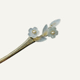 Gardenia Jade Hair Stick