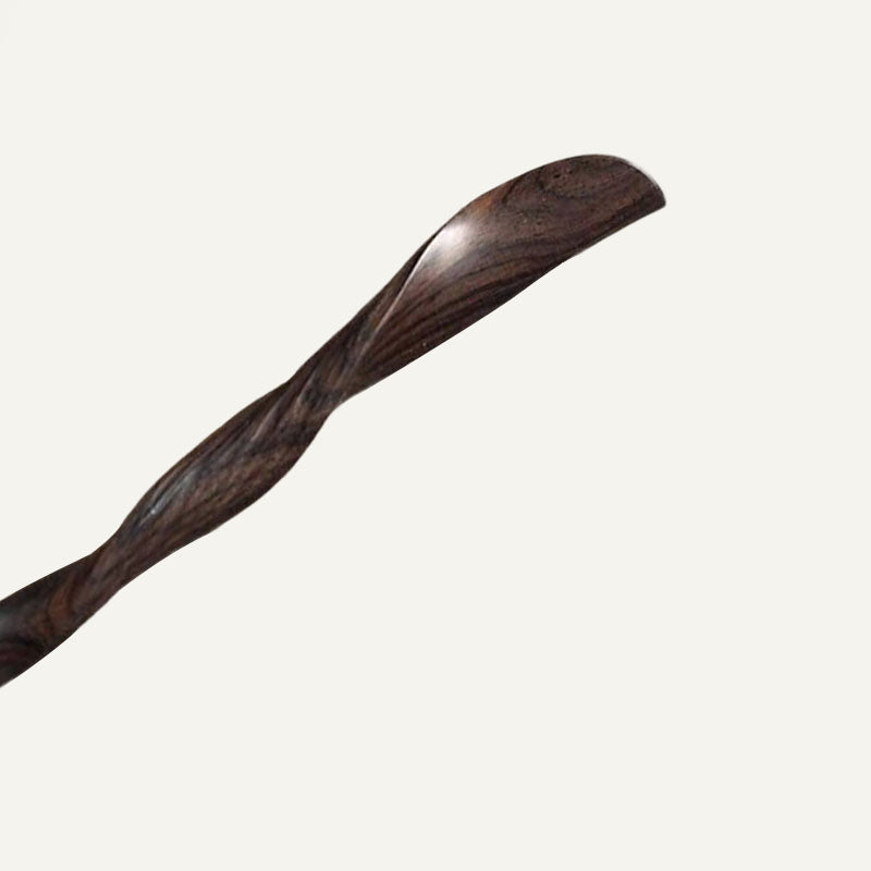 Ebony Spiral Hair Stick