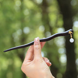 Golden Leaf Drop Hair Stick