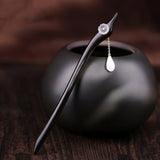 Calm White Hair Stick