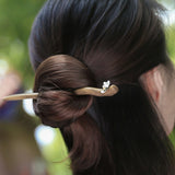 Minimal Gardenia Hair Stick