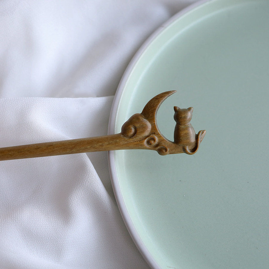 Moonlit Cat Hair Stick