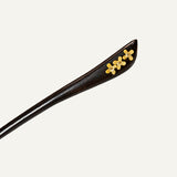Ebony Golden Osmanthus Hair Stick