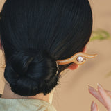 Soft Branch Pearl Hair Fork