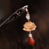 Lotus Pendant Hair Stick