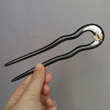 Swallow Nacre U Hair Stick