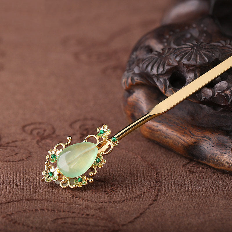 Celadon Jade Hair Stick
