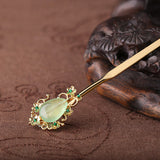 Celadon Jade Hair Stick