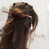 Antler Pendant Hair Stick