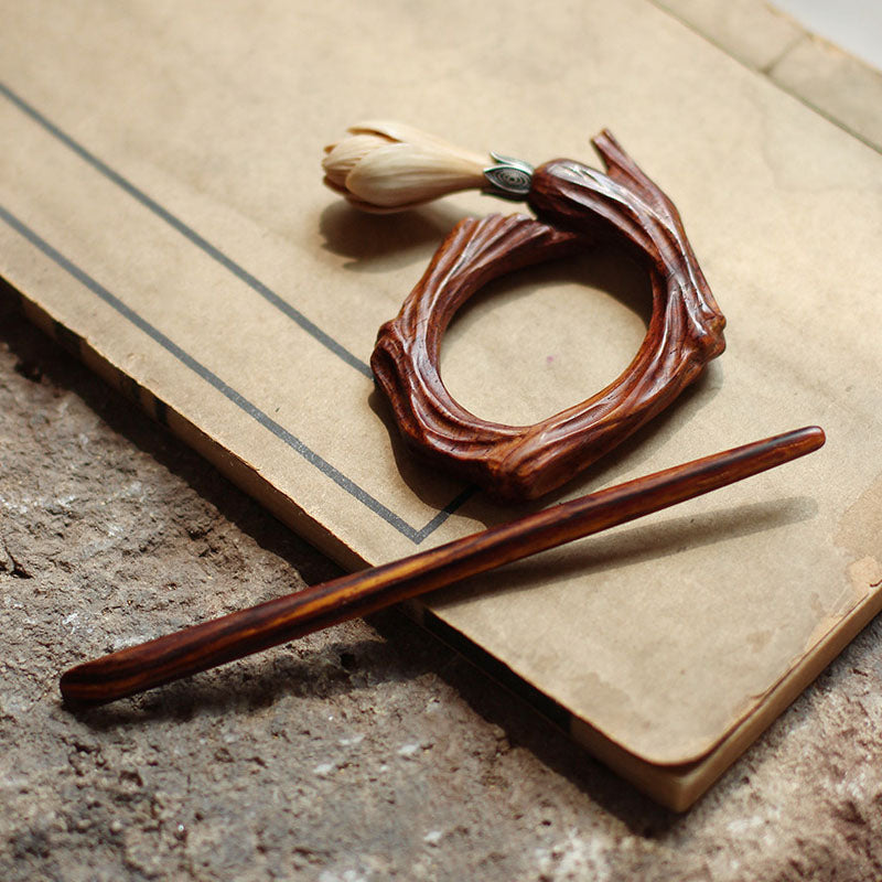 Antler Bloom Ring Hair Stick