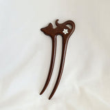 Cat Silhouette Hair Stick