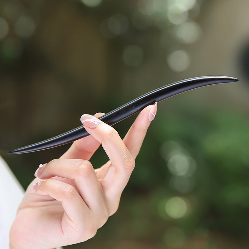 Ebony Arc Hair Stick