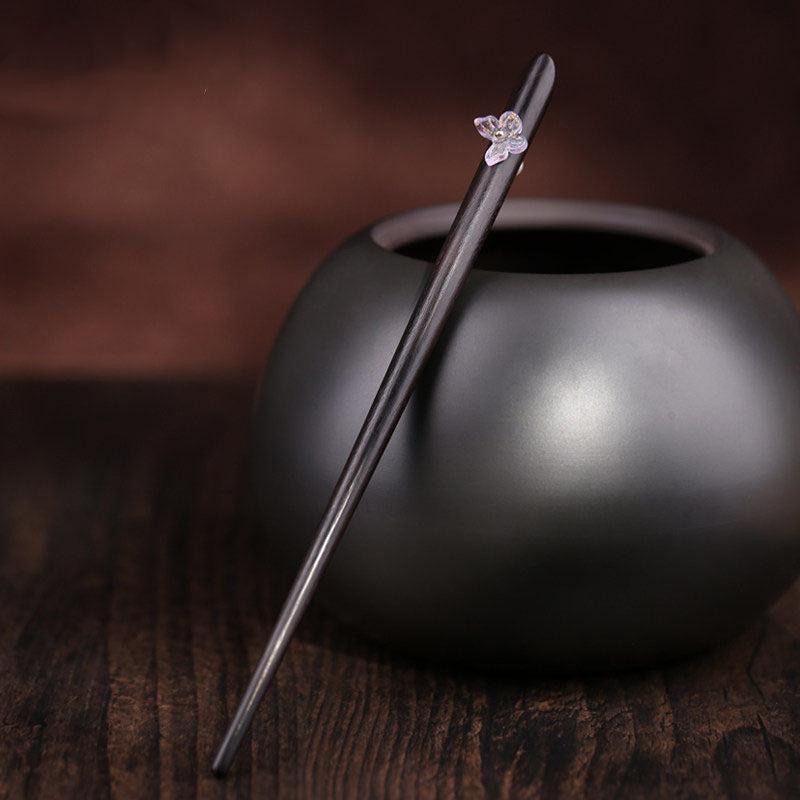 Glass Wing Hair Stick