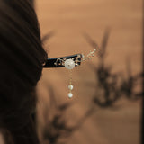 Jade Branch Hair Stick