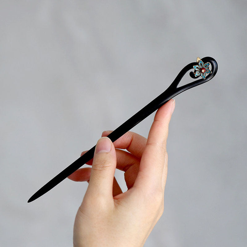 Quiet Enamel Bloom Hair Stick