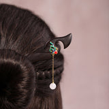 Auspicious Cloud Tassel Hair Stick