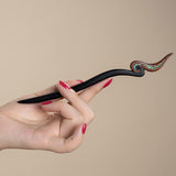 Azure Arc Hair Stick