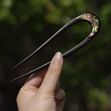 Lunar Nacre Arc Hair Stick