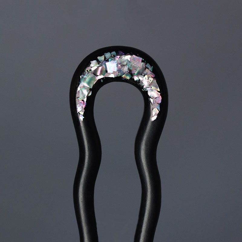 Nacre Curve Hair Stick