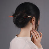 Jade Drop Bamboo Hair Stick