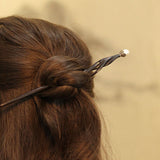 Twisted Pearl Hair Stick