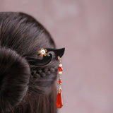 Pearl Agate Drop Hair Stick