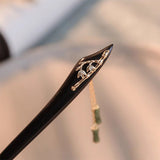 Bamboo Charm Ebony Hair Stick