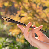 Orchid Ebony Hair Stick