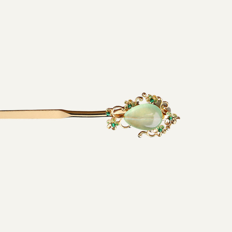 Celadon Jade Hair Stick