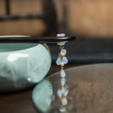 Floral Chain Drop Hair Stick