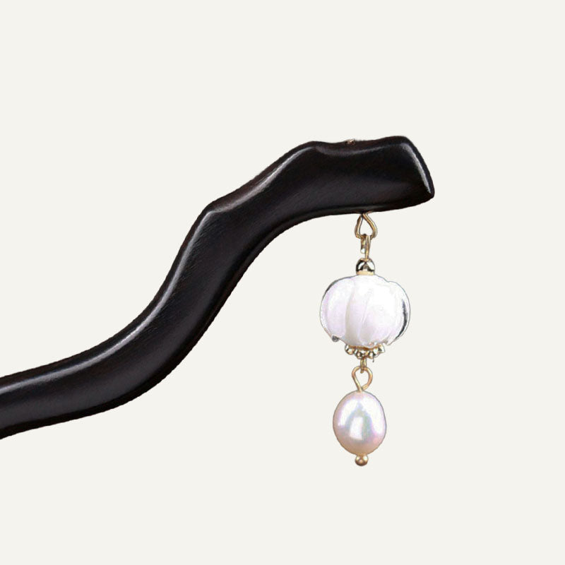 Lily Pearl Drop Hair Stick